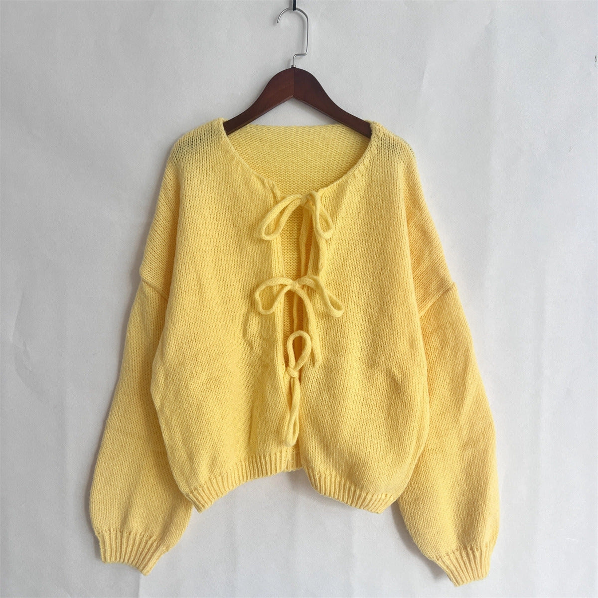 Daffodil Tie Up Cardigan