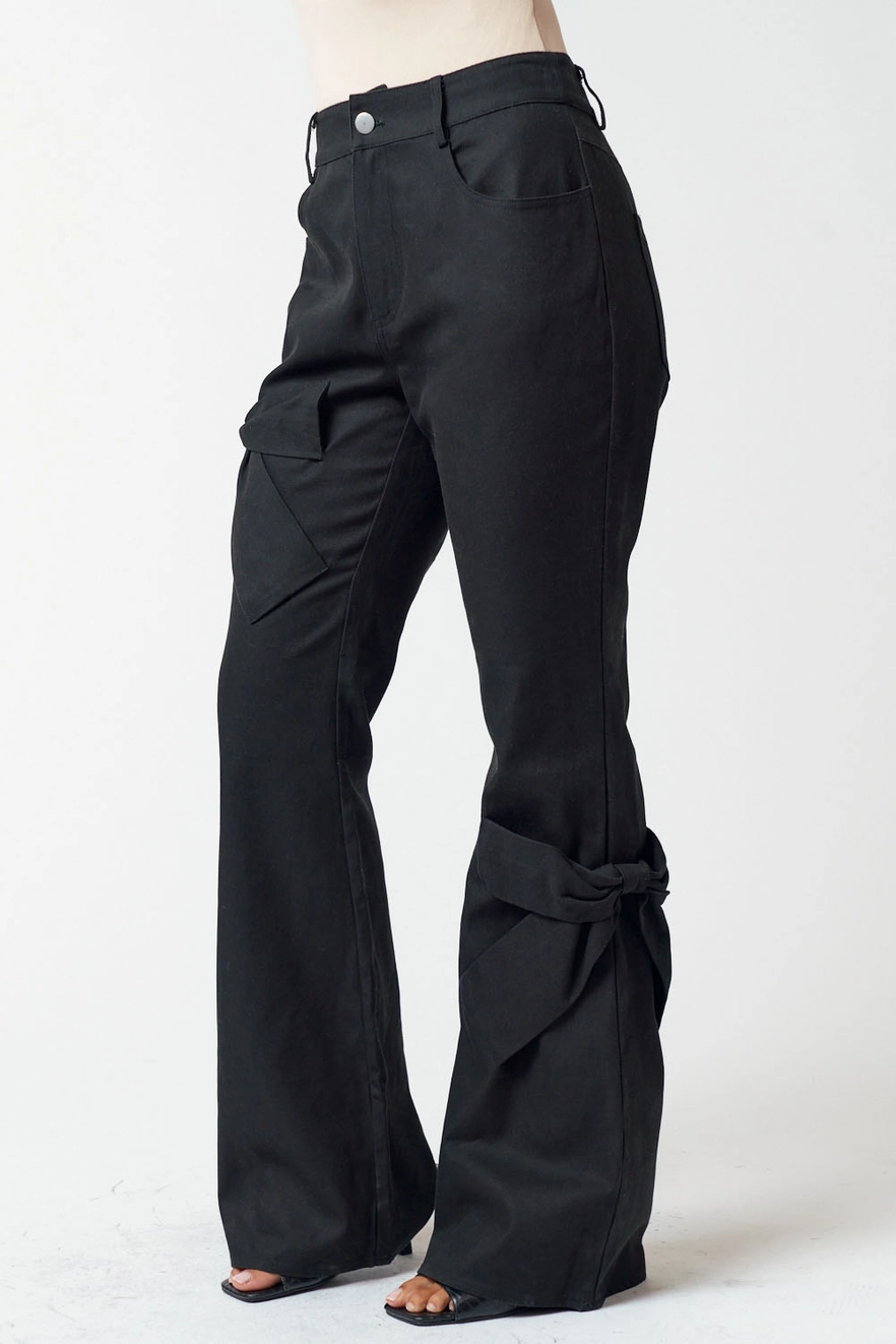 Midnight Bow-Tie Pants