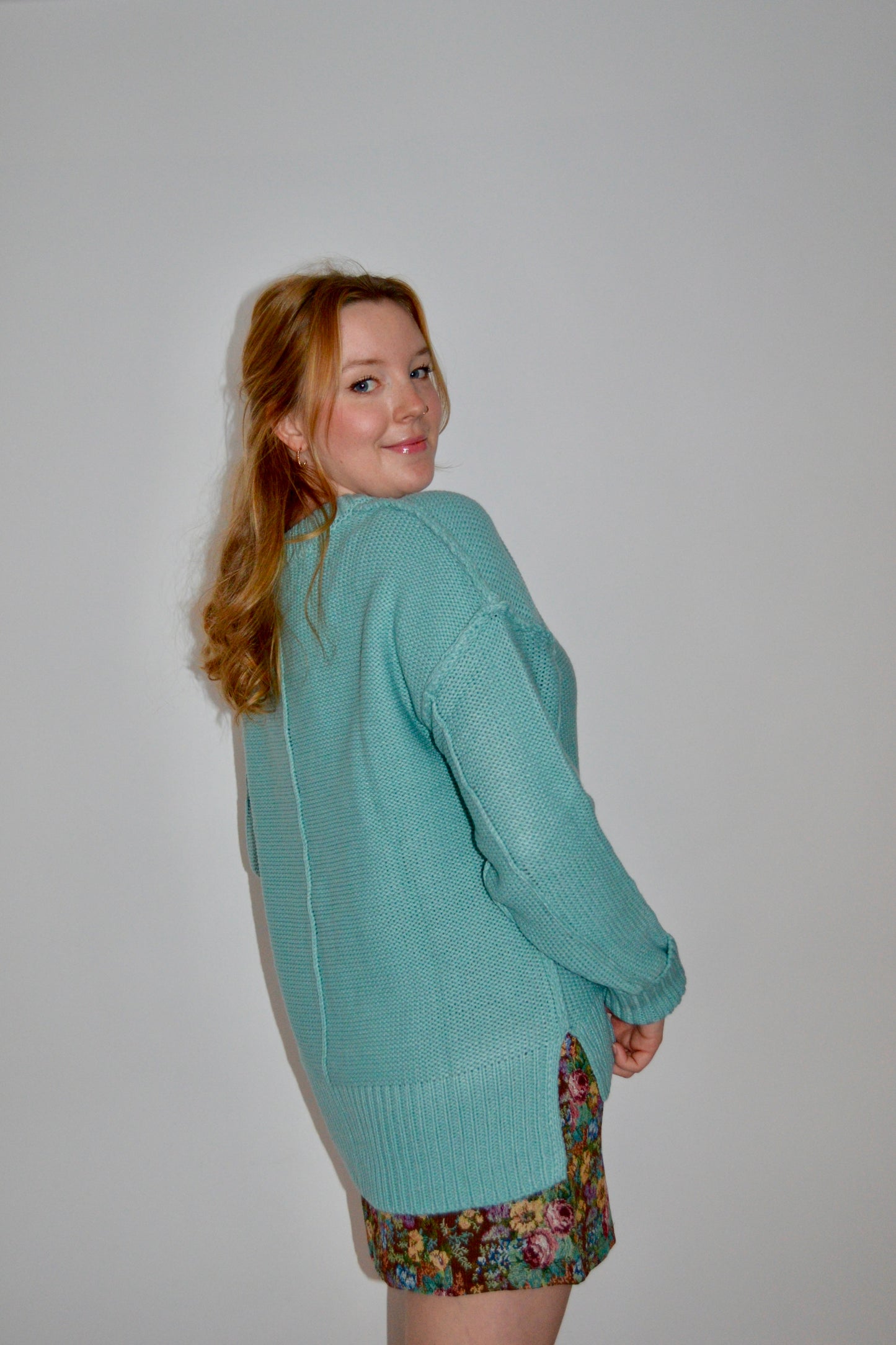 Frosted Knit Sweater