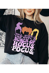 Halloween Sisters Graphic Sweatshirt