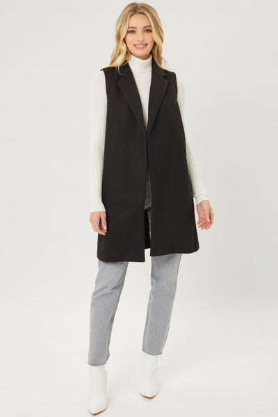 Jenny Fleece Long Line Vest