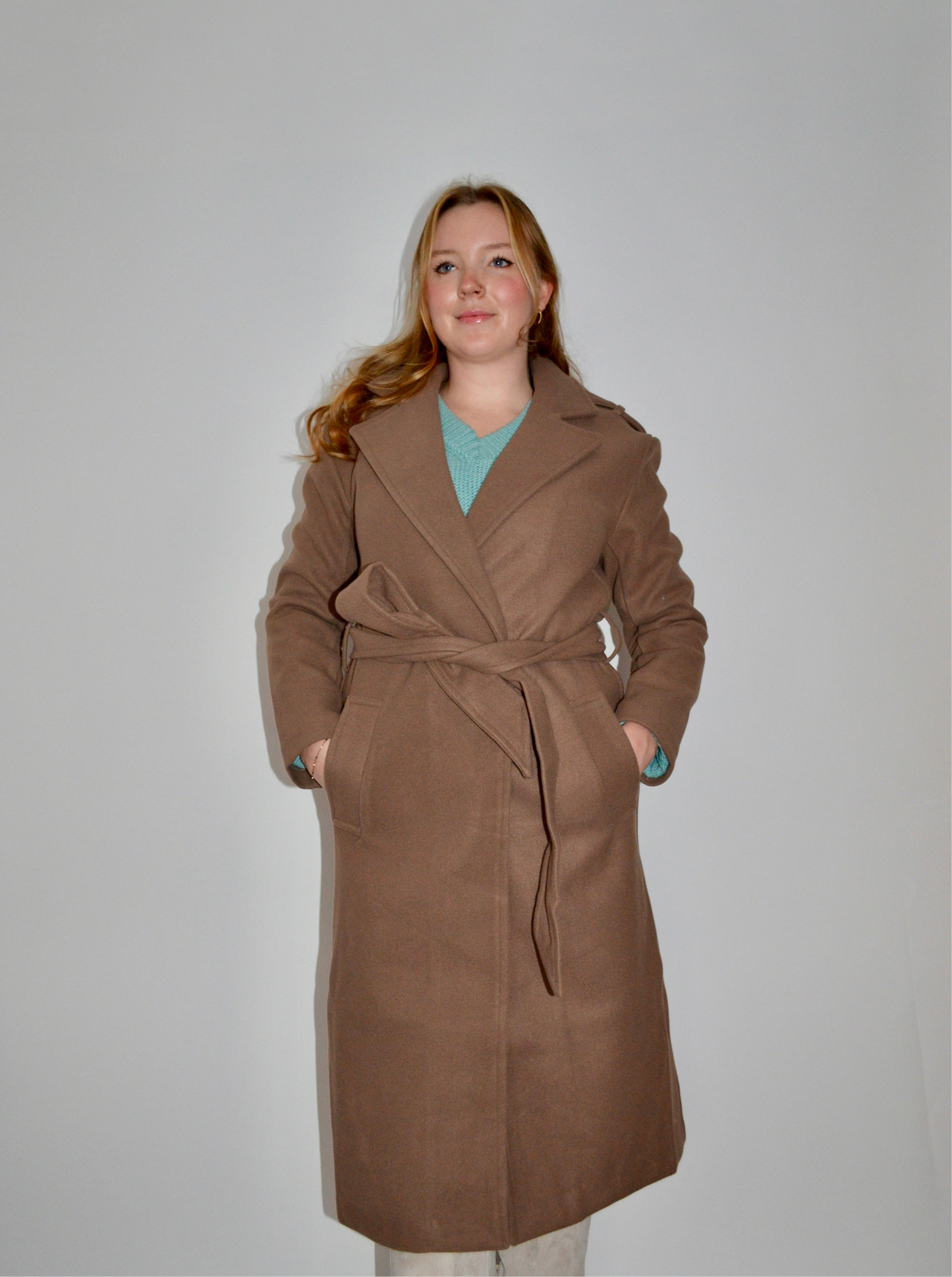 Emma Tie-Front Trench Coat