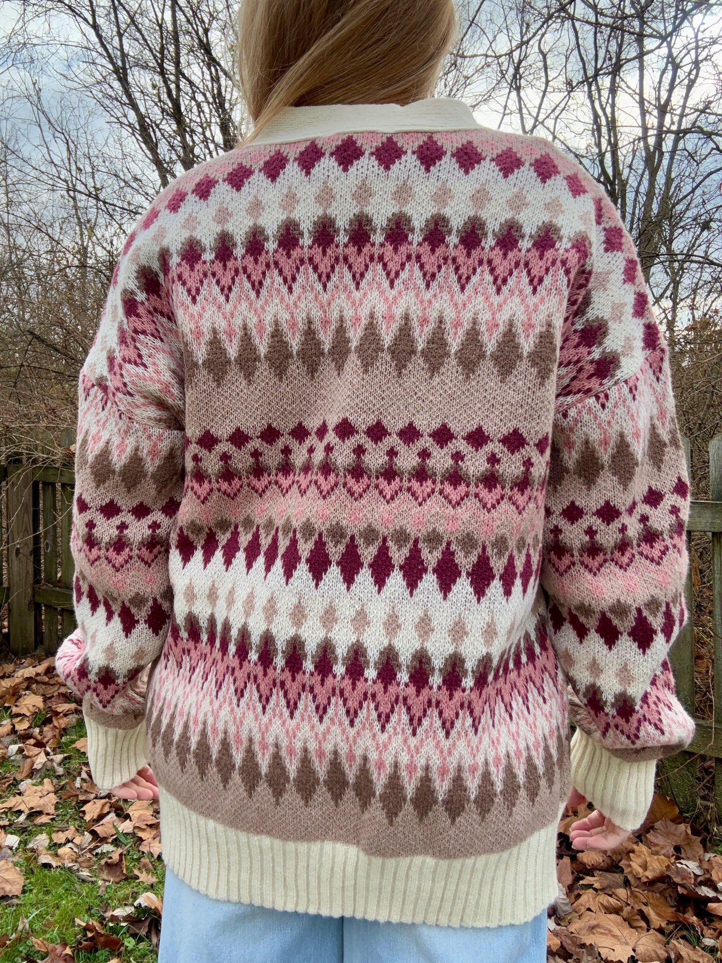 Margo Fair Isle Knit Cardigan