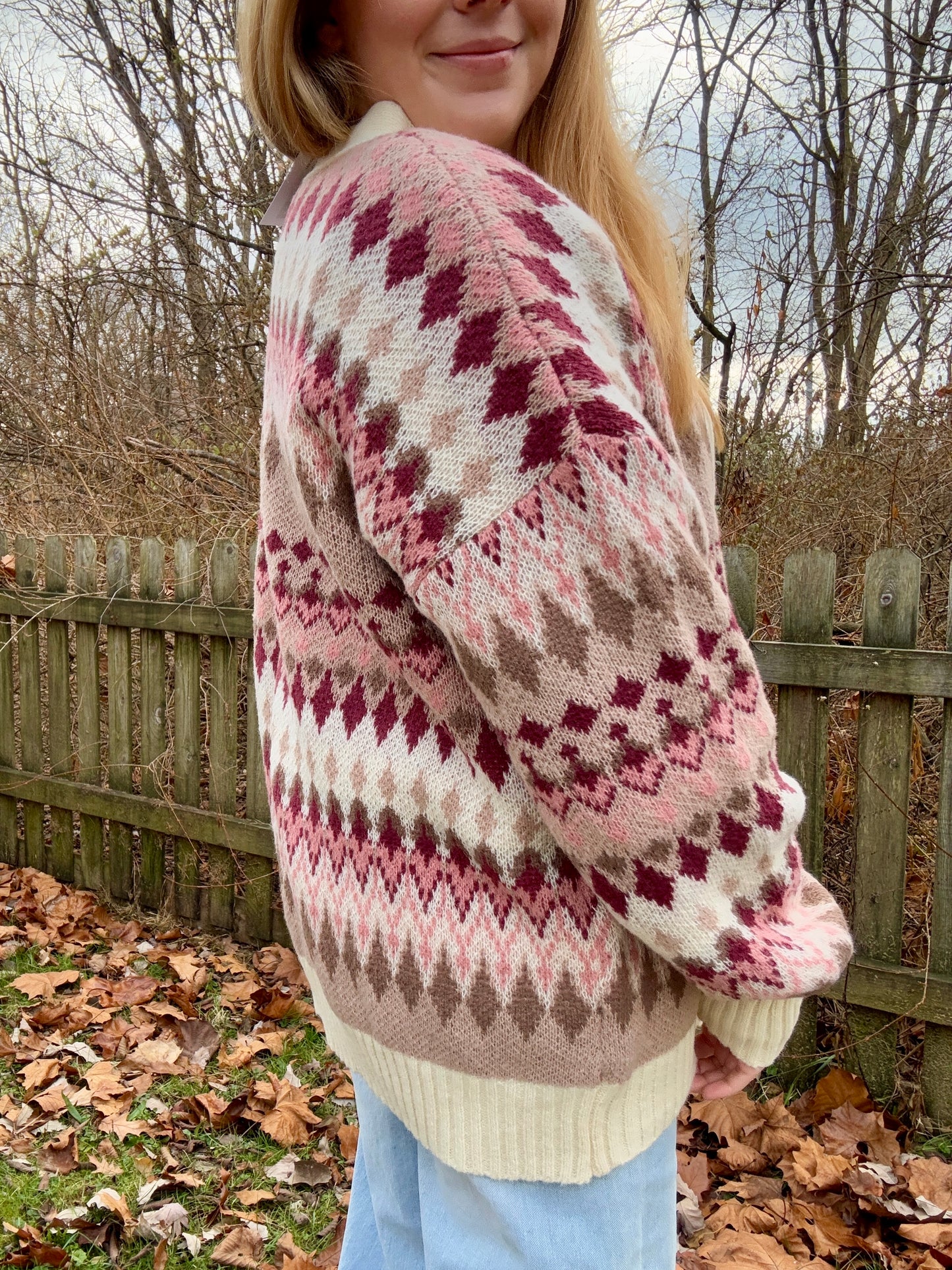 Margo Fair Isle Knit Cardigan