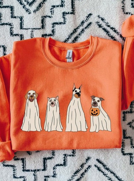 Puppy Love Halloween Graphic Sweatshirt