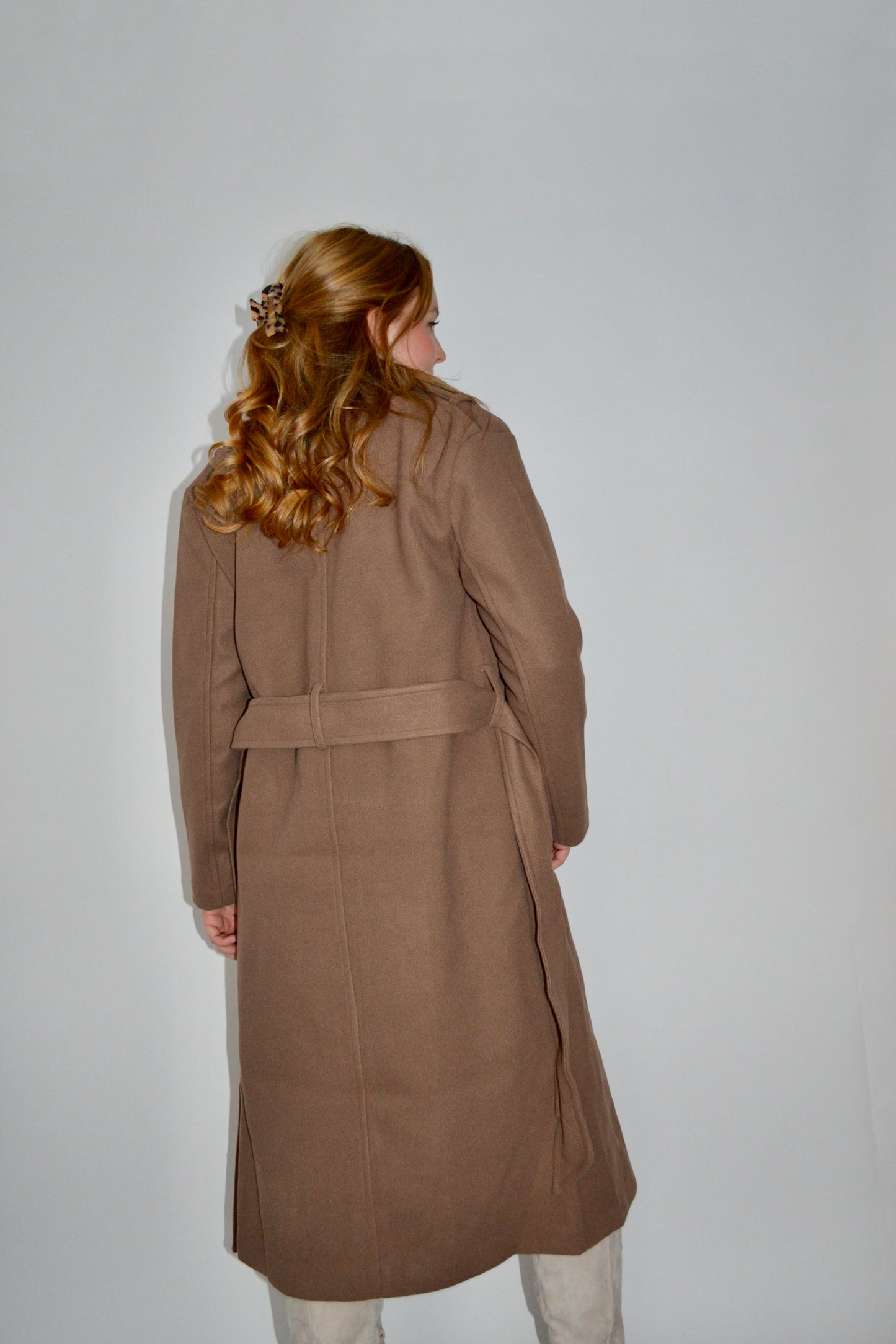 Emma Tie-Front Trench Coat