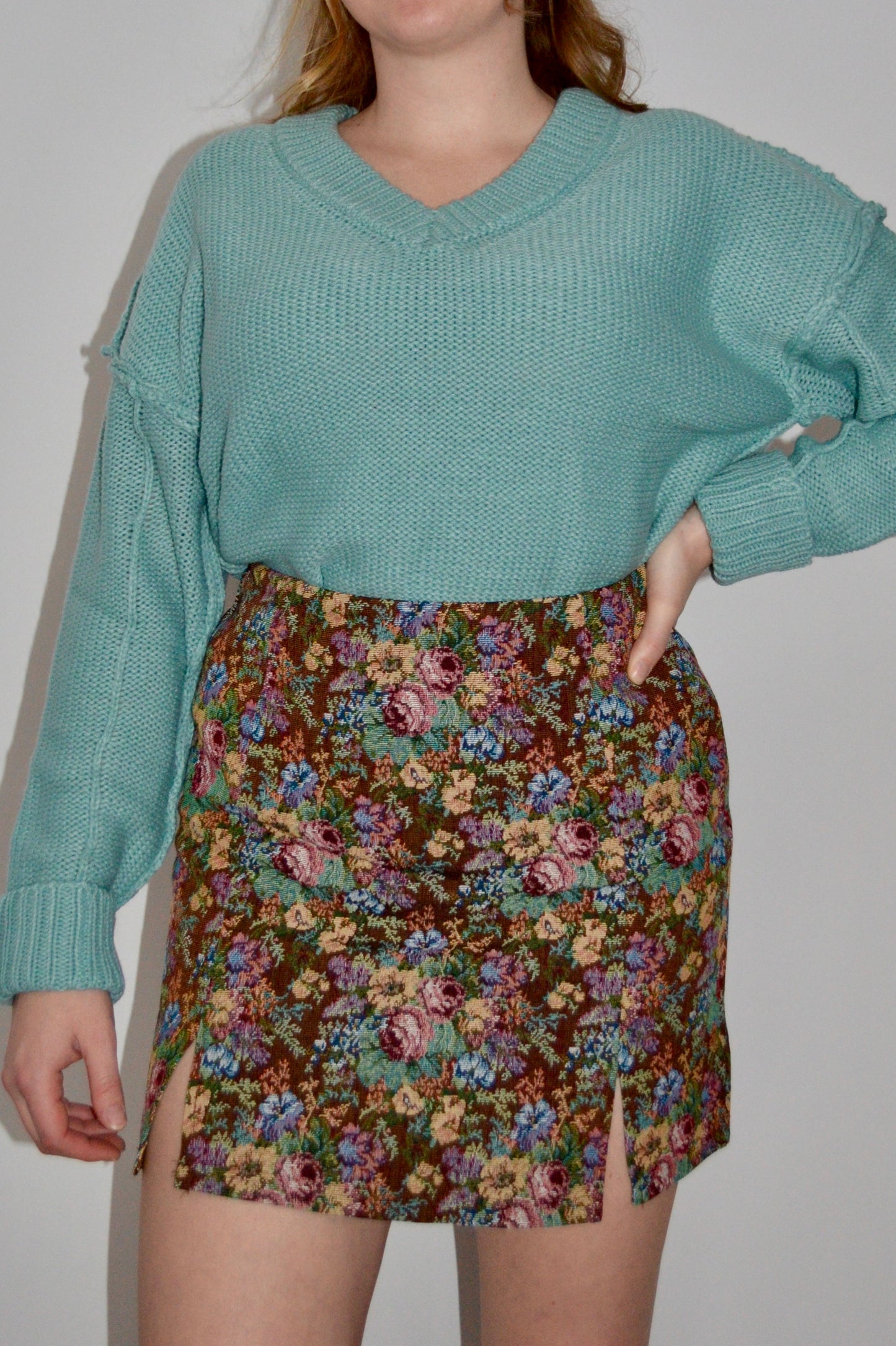 Elizabeth Jacquard Skirt